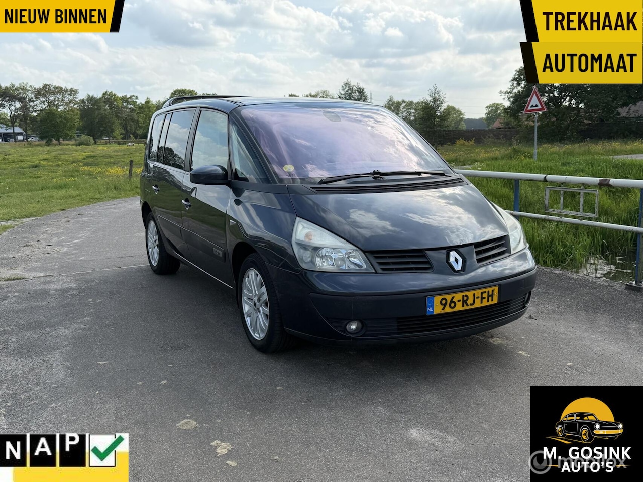 Renault Espace - 2.0 T Privilège 6 pers Automaat trekhaak apk - AutoWereld.nl