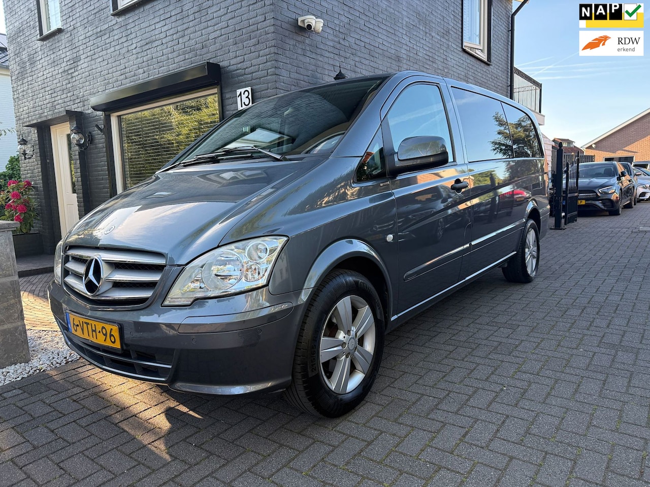 Mercedes-Benz Vito - 113 CDI Lang Dubbele Cabine / Airco / Cruise - AutoWereld.nl