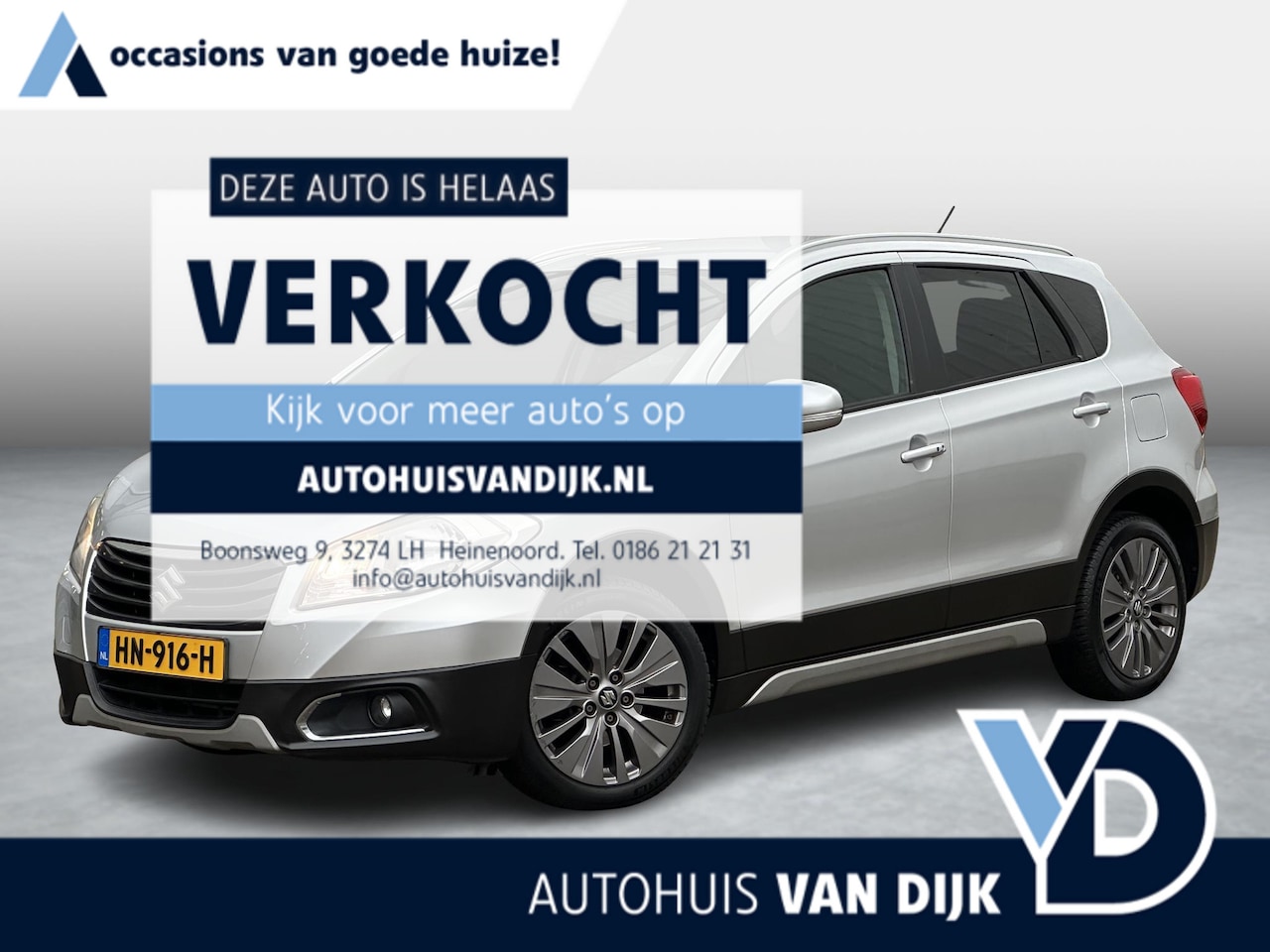 Suzuki SX4 S-Cross - 1.6 Exclusive | Navigatie/Camera/Cruise Control/Trekhaak afn. - AutoWereld.nl