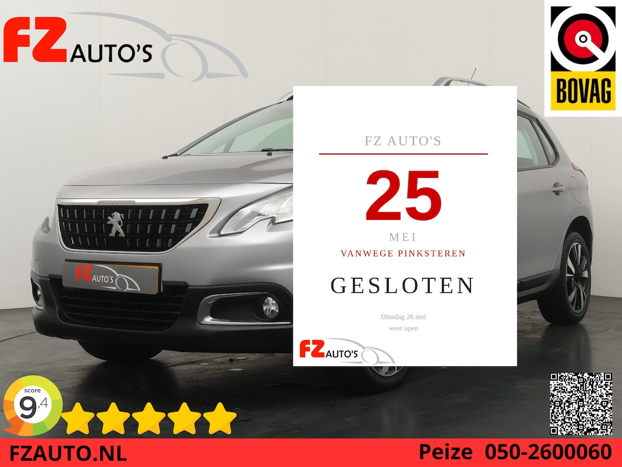 Peugeot 2008 - 1.2 PureTech Blue Lion - Navigatie - Cruise Control - Lichtmetalen velgen - Trekhaak - AutoWereld.nl