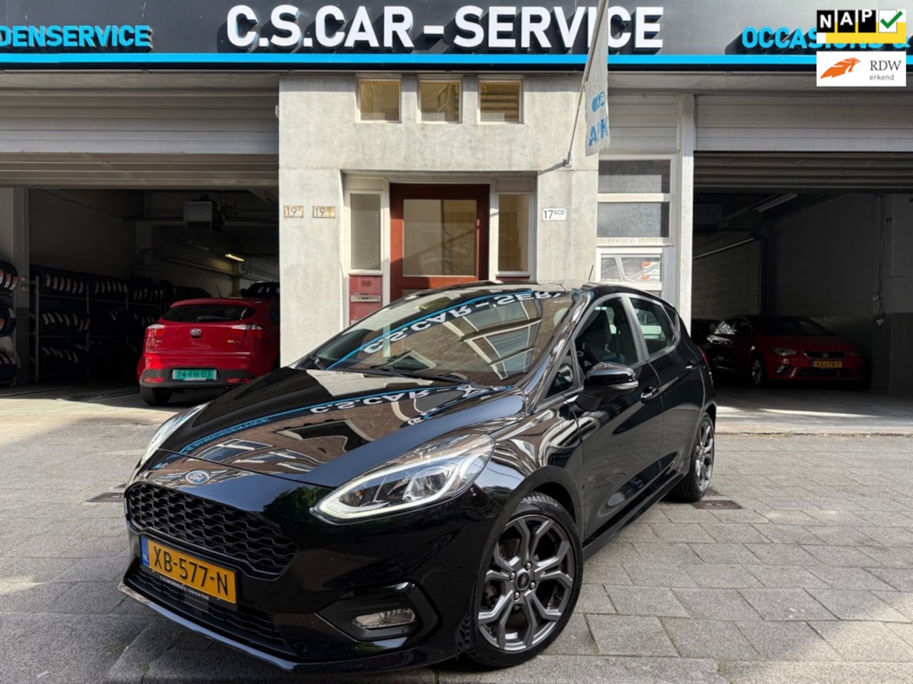 Ford Fiesta - 1.0 EcoBoost ST-Line Airco, Navi, PDC, Cruise, NAP - AutoWereld.nl