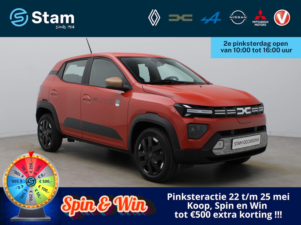 Dacia Spring - Extreme 65 26.8 kWh Camera | Climate | Cruise | Navi | Parkeersens. v+a - AutoWereld.nl