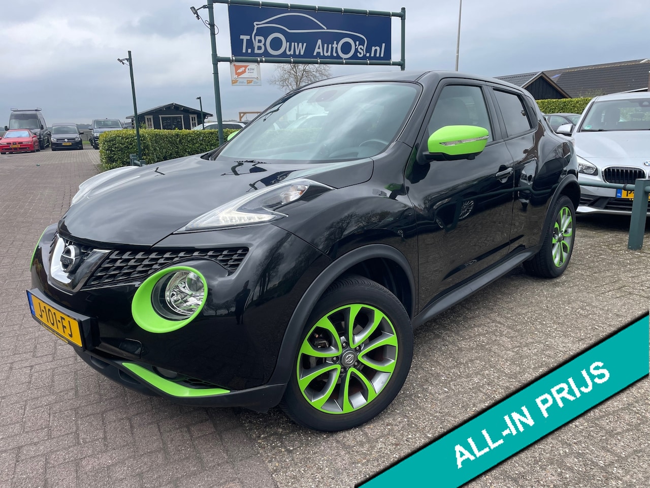 Nissan Juke - 1.6 Acenta|Pano|Automaat|Camera|stoelverwarming| - AutoWereld.nl