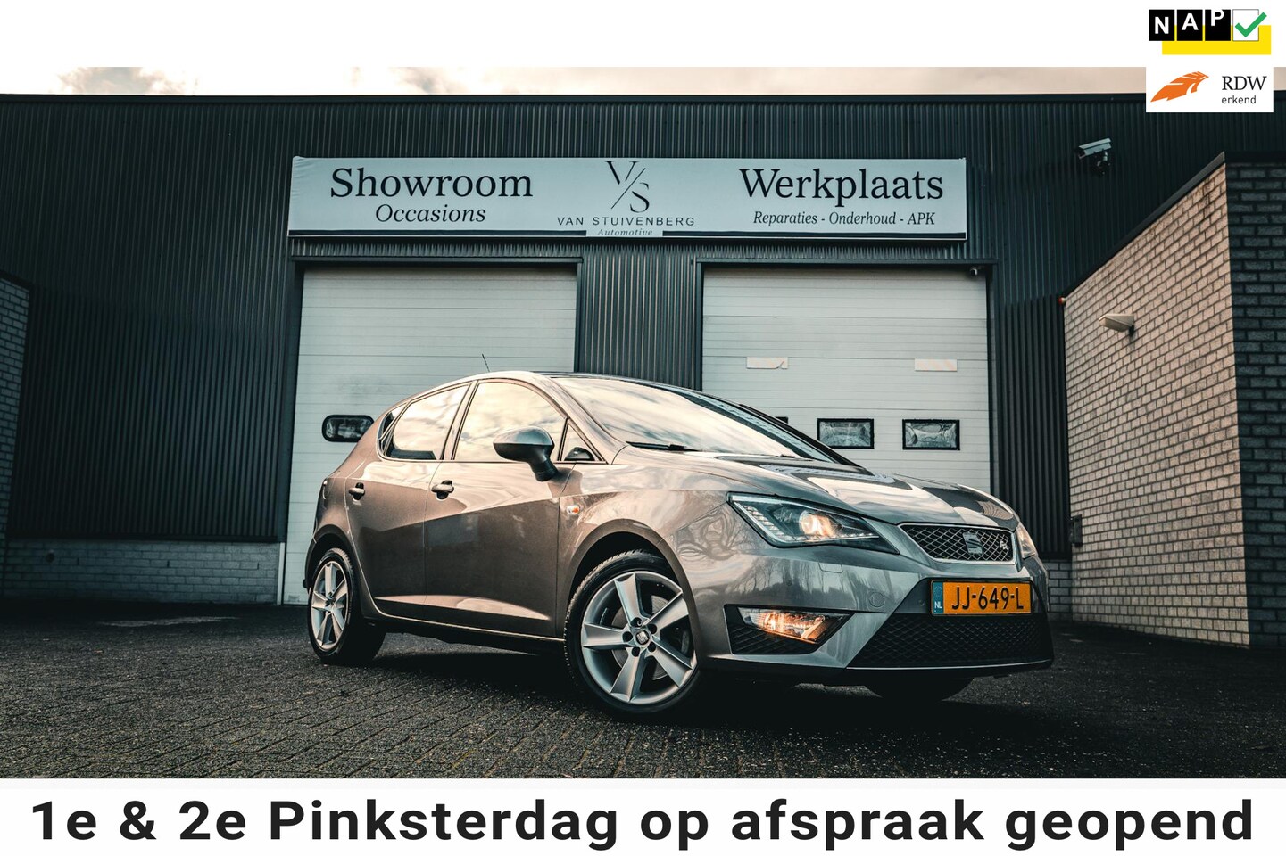 SEAT Ibiza - 1.0 EcoTSI FR Connect AUTOMAAT LED CLIMA CRUISE - AutoWereld.nl