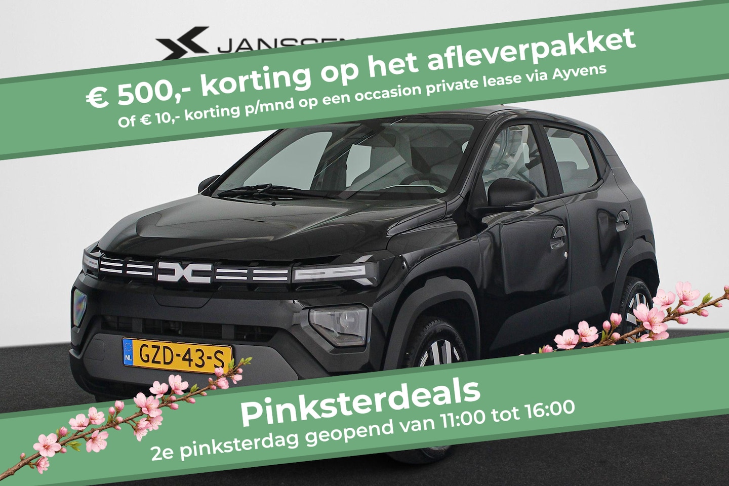 Dacia Spring - Expression 65 26.8 kWh Airco Cruise control Parkeersensoren - AutoWereld.nl