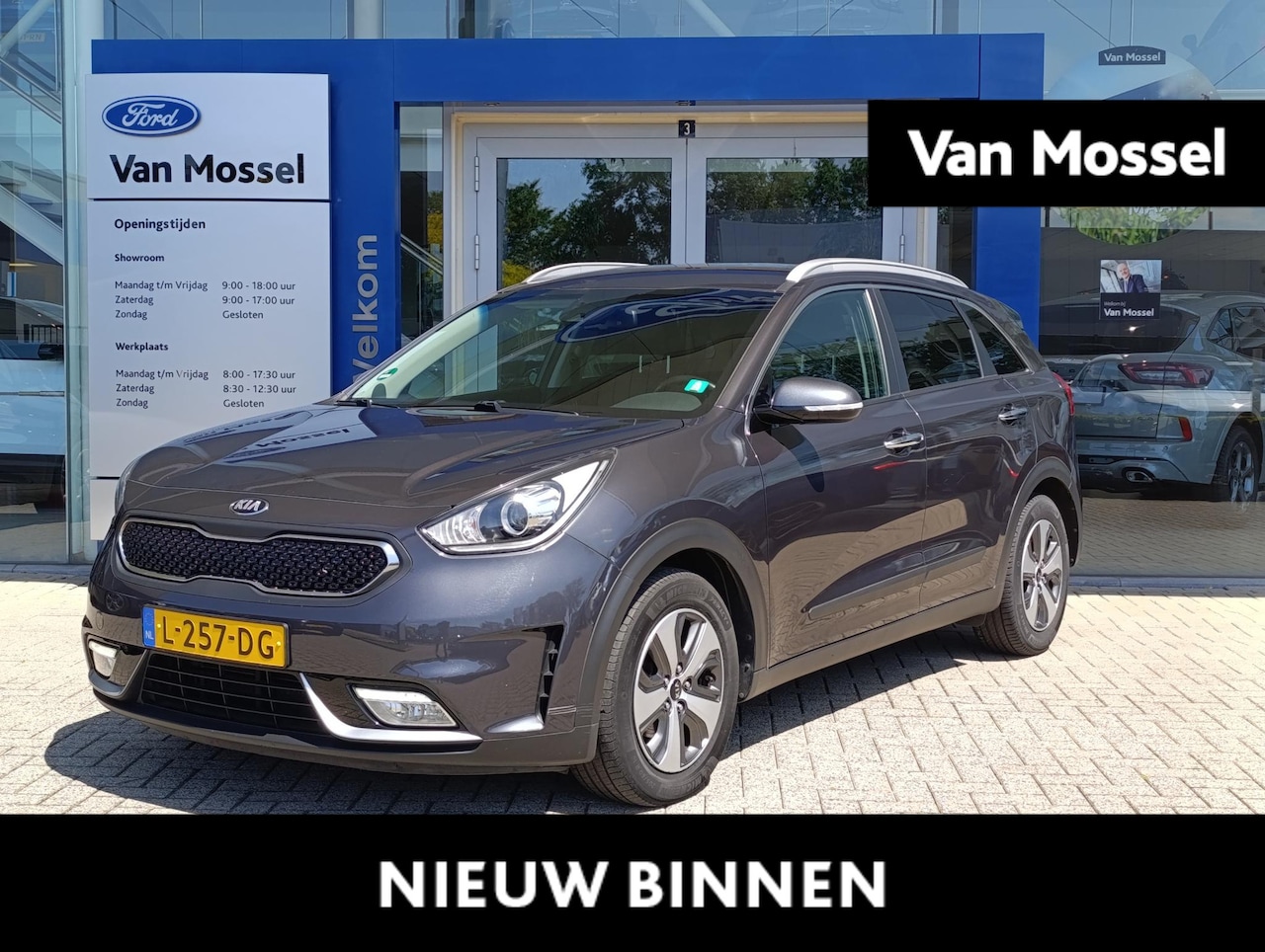 Kia Niro - 1.6 GDi Hybrid DynamicLine | Trekhaak | Navigatie | Camera | Climate Control - AutoWereld.nl
