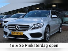 Mercedes-Benz C-klasse - 180 Ambition AMG LED_PANO_NAVI_PDC V+A_19-INCH