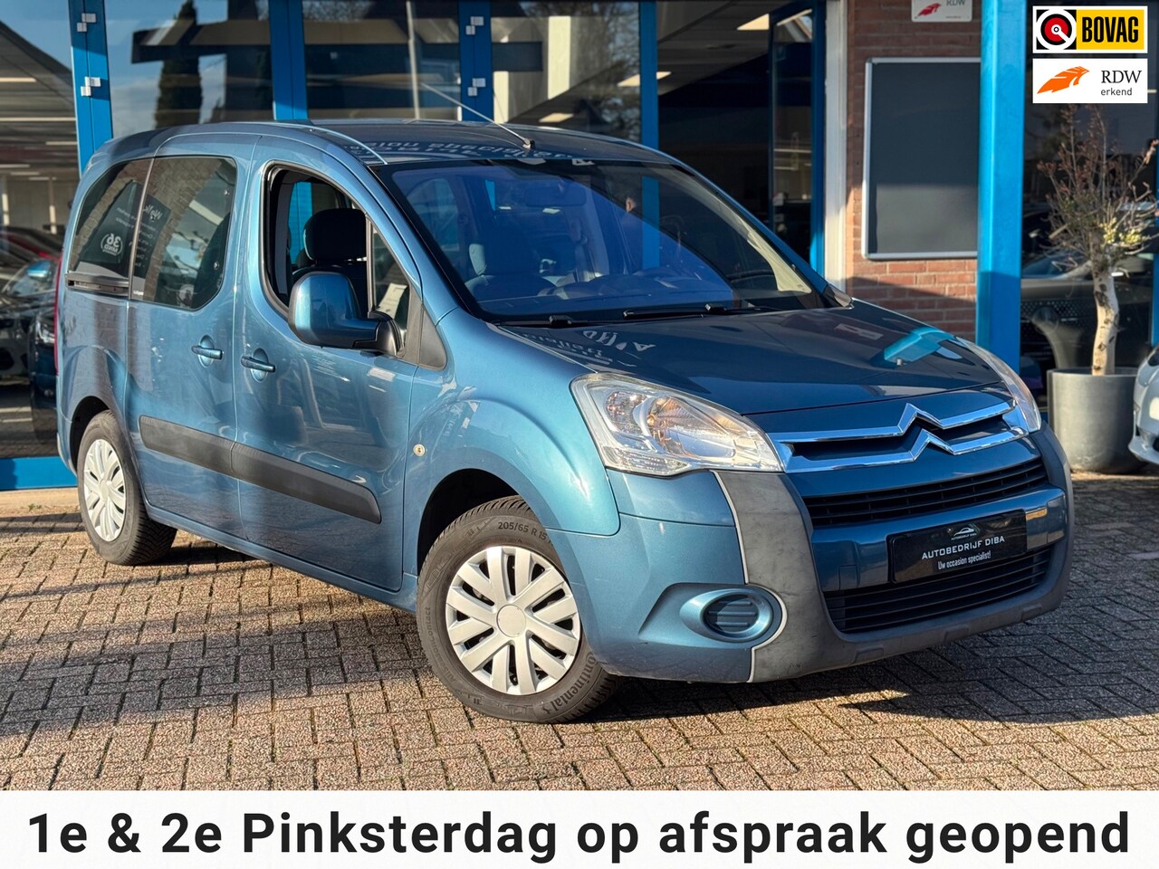 Citroën Berlingo - 1.6-16V Multispace 2008 BLAUW AIRCO APK NAP - AutoWereld.nl