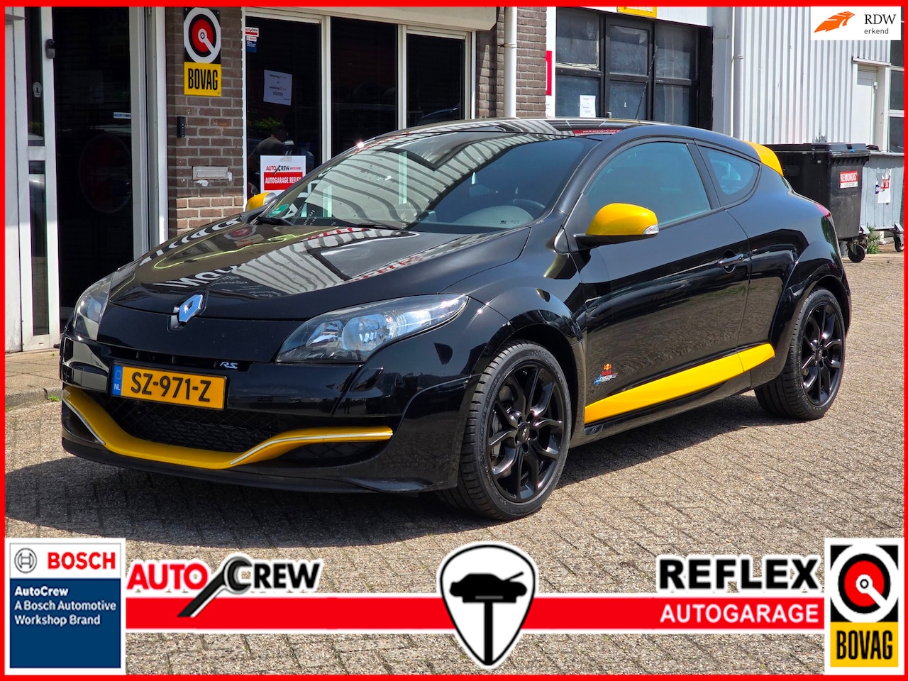 Renault Mégane Coupé - 2.0 RS Turbo 250 AIRCO|CRUISE|NAVI - AutoWereld.nl
