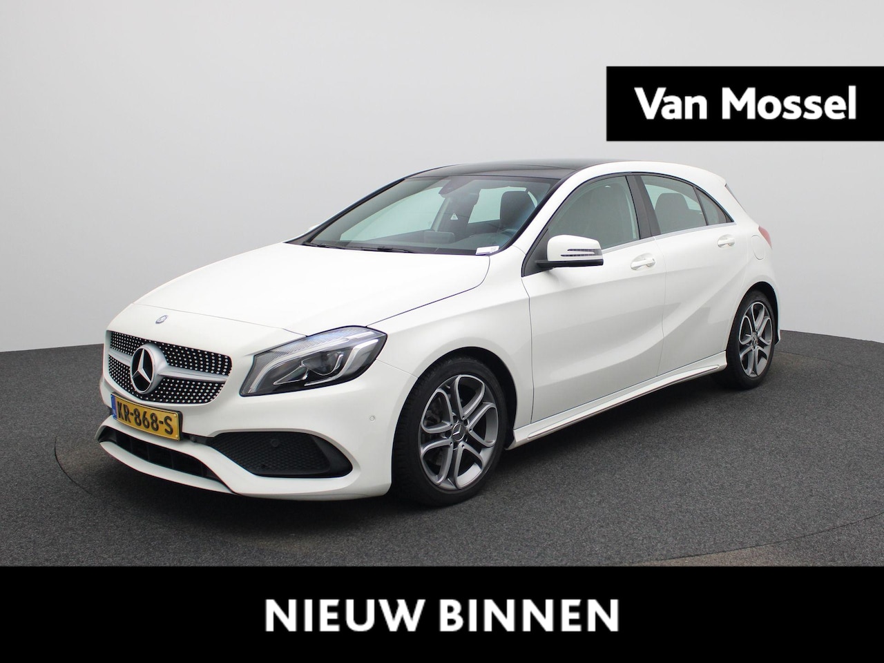 Mercedes-Benz A-klasse - 180 Ambition VERWACHT | AUTOMAAT | PANORAMADAK | AMG | NAVIGATIE | SPORTSTOELEN | CRUISE | - AutoWereld.nl