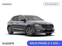 Skoda Fabia - Monte Carlo 1.0 TSI 95 pk 5 versn. Hand | Verwarmbare voorstoelen | ACC | Hill start