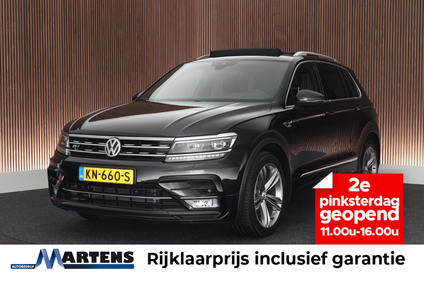 Volkswagen Tiguan - 2.0 TSI 180pk DSG 4Motion 2x R-Line Trekhaak Keyless Panoramadak LED Virtual Cockpit Stoel - AutoWereld.nl