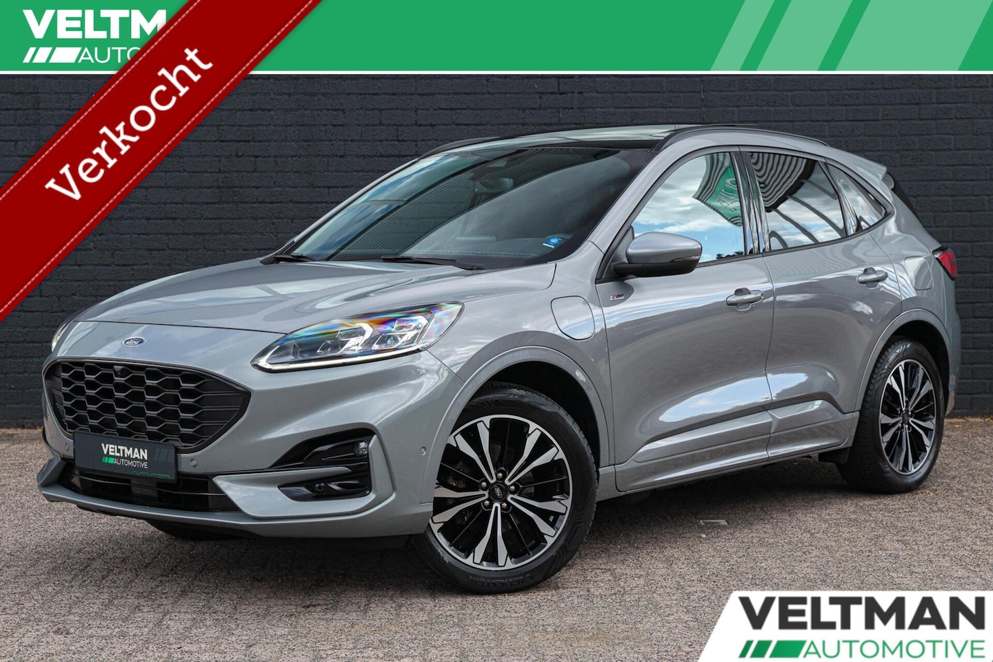 Ford Kuga - 2.5 PHEV ST-Line X PANO TREKHAAK ADAPTIVE CRUISE CAMERA STUURVERWARMING B&O - AutoWereld.nl