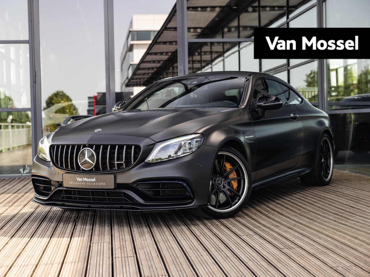 Mercedes-Benz C-klasse Coupé - AMG 63 S | SELENIET MAGNO | KERAMISCH | MULTIBEAM | AMG PERFORMANCE STOELEN | AMG PERFORMA - AutoWereld.nl