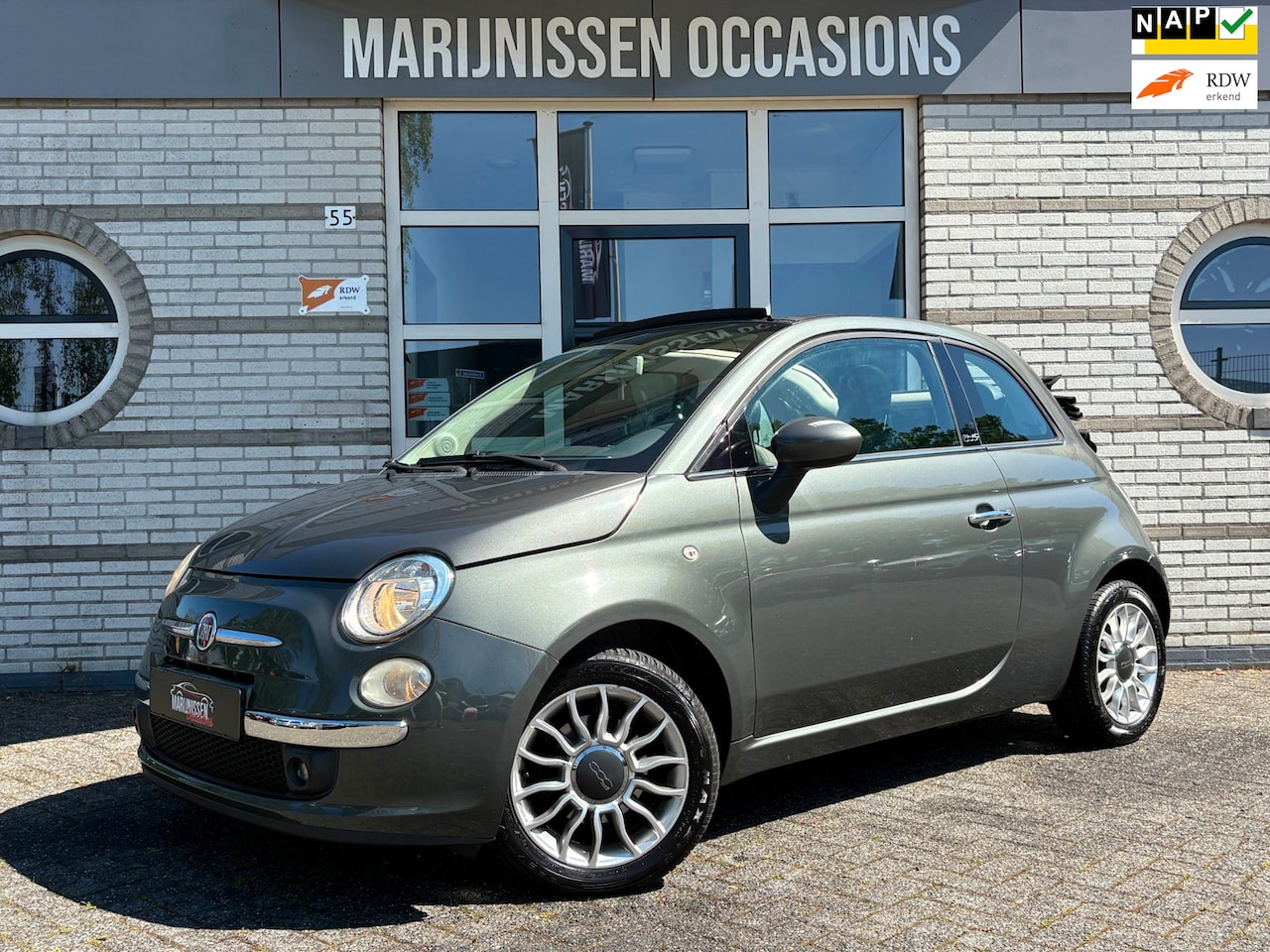 Fiat 500 C - 0.9 TwinAir Lounge |Automaat|Cabrio|Airco,Navi| - AutoWereld.nl