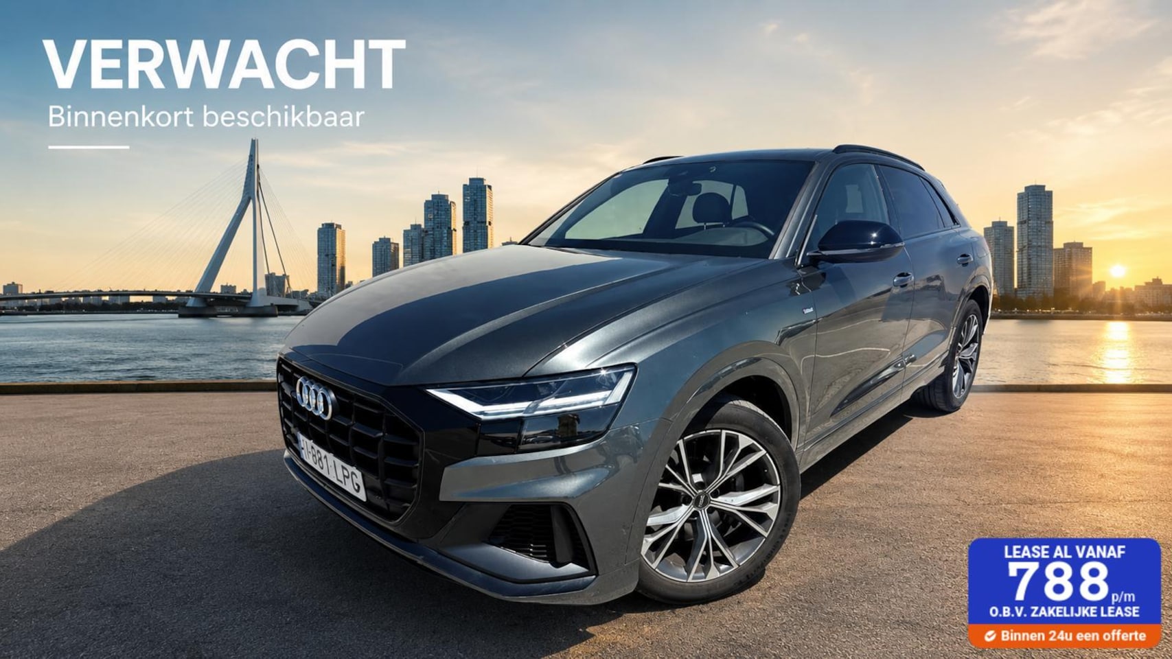 Audi Q8 - 55 TFSI e Sline Quattro Aut*Navi*Pano*Btw* - AutoWereld.nl