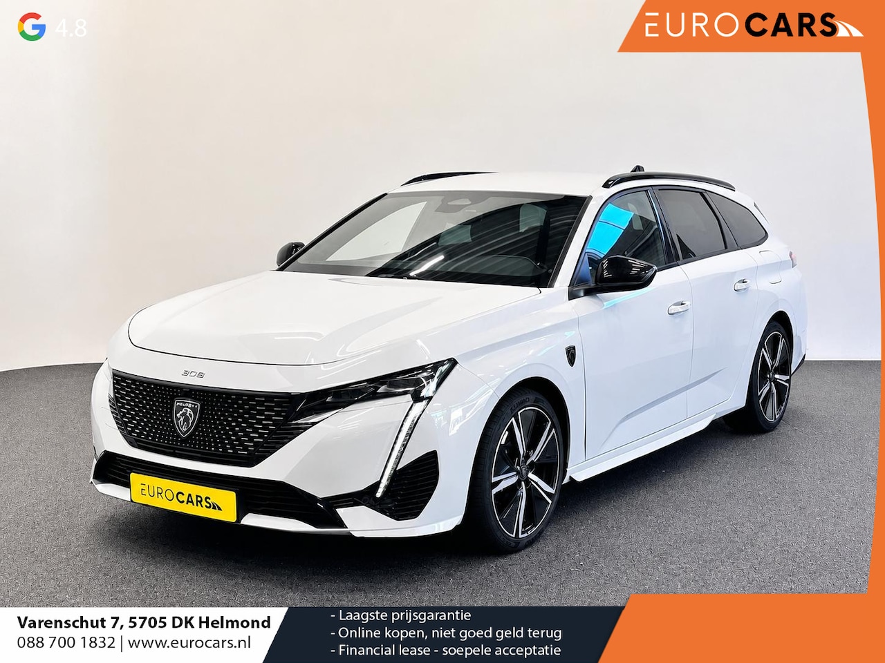 Peugeot 308 SW - 1.6 Plug-in Hybrid 225 GT Navigatie Apple Carplay/Android Auto Camera Parkeersensoren Adap - AutoWereld.nl