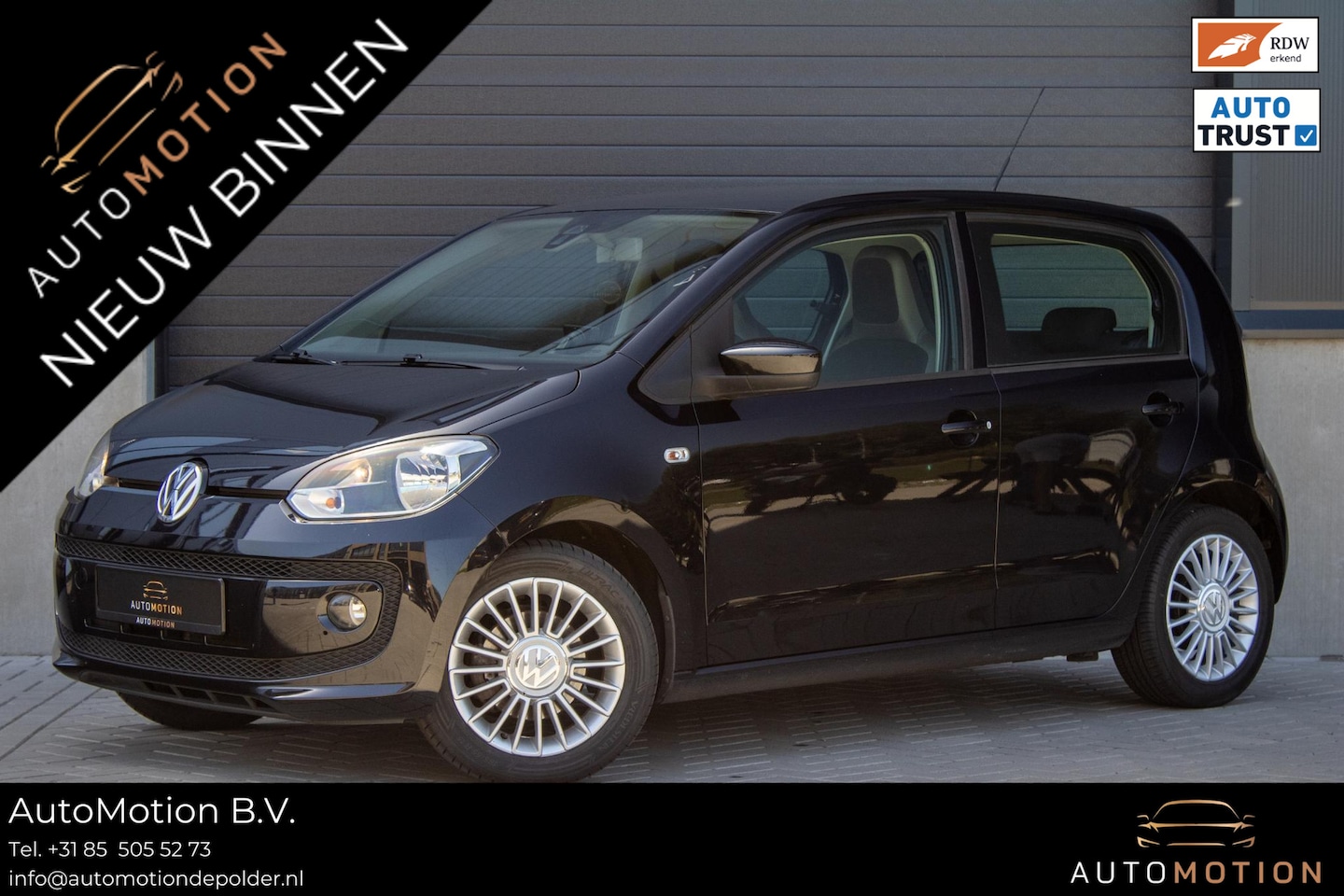 Volkswagen Up! - 1.0 high up! BlueMotion Cruise control Navigatie Airco - AutoWereld.nl