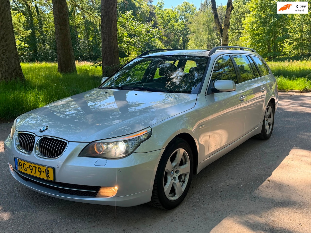 BMW 5-serie Touring - 525d 3.0 LCI 2008 PANO NAVI LEDER - AutoWereld.nl