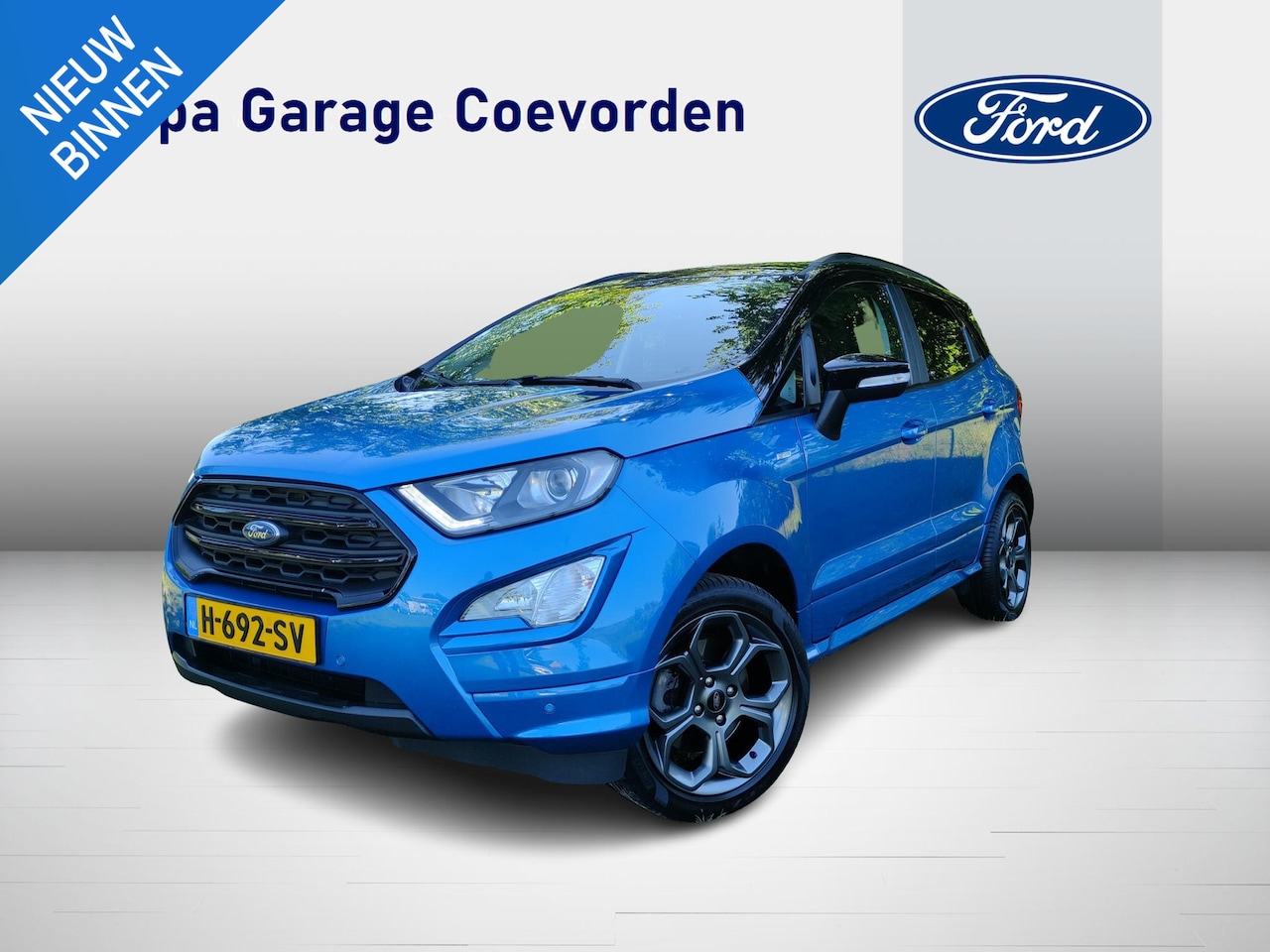 Ford EcoSport - 1.0 EB ST-Line 125PK | CRUISE | CLIMA | NAVI | WINTERPACK | BLIS | B&O | - AutoWereld.nl
