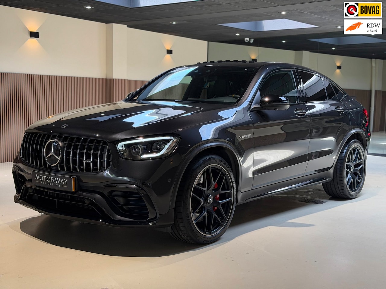 Mercedes-Benz GLC-klasse Coupé - AMG 63 S 4MATIC+|Hud|Pano|Burmester|Keyless|Memory - AutoWereld.nl