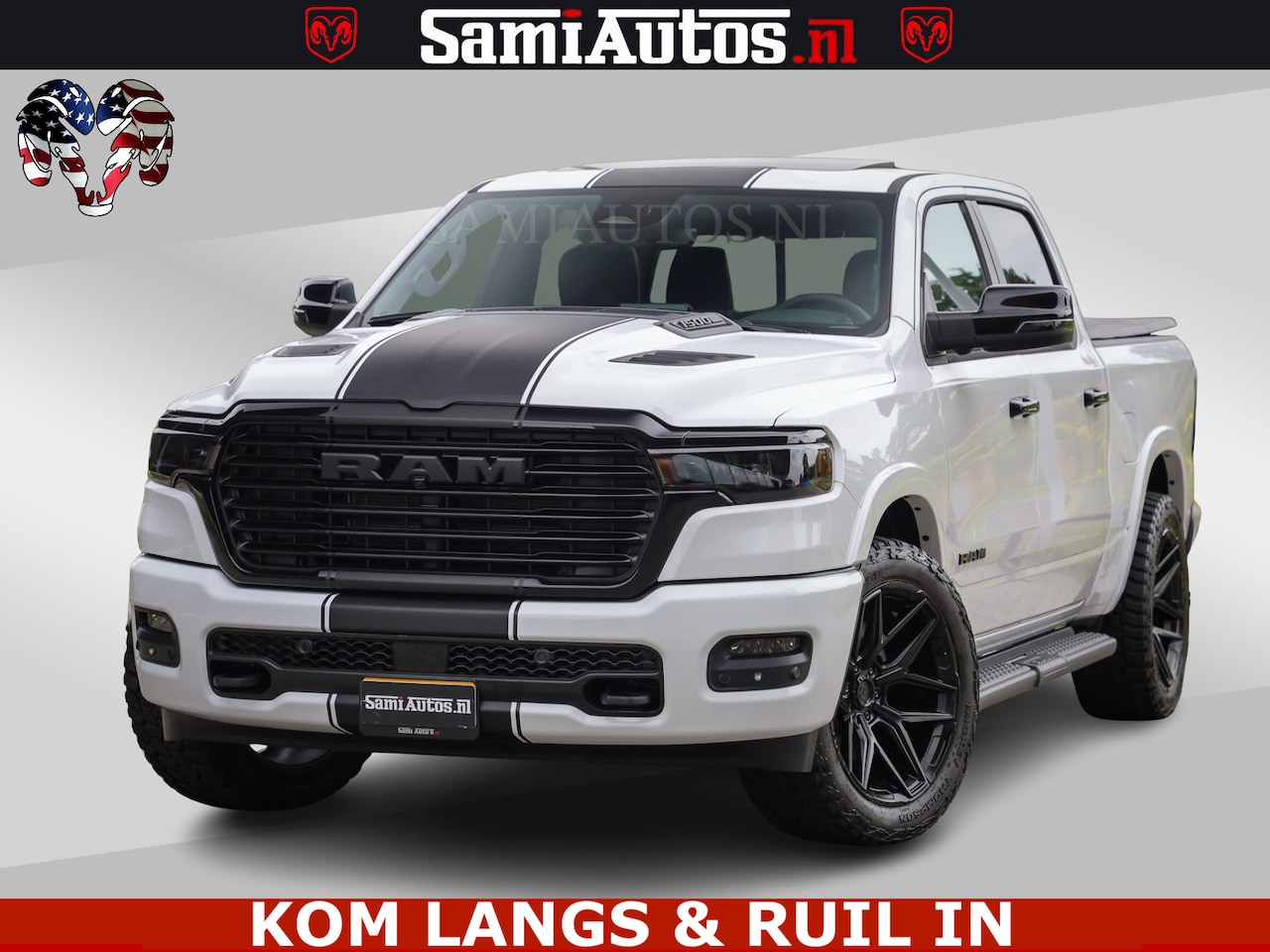 Dodge Ram Pick Up - PREMIUM | Full Option | De Meest Luxe in zijn Klasse | Comfortabele Dubbele Cabine met Roy - AutoWereld.nl