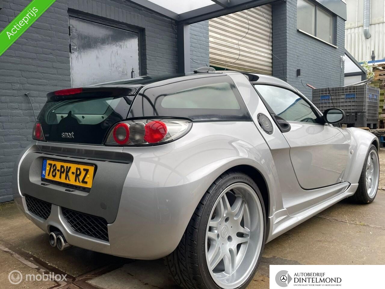 Smart Roadster Coupé - orig NL geleverde BRABUS in speedsilver - AutoWereld.nl