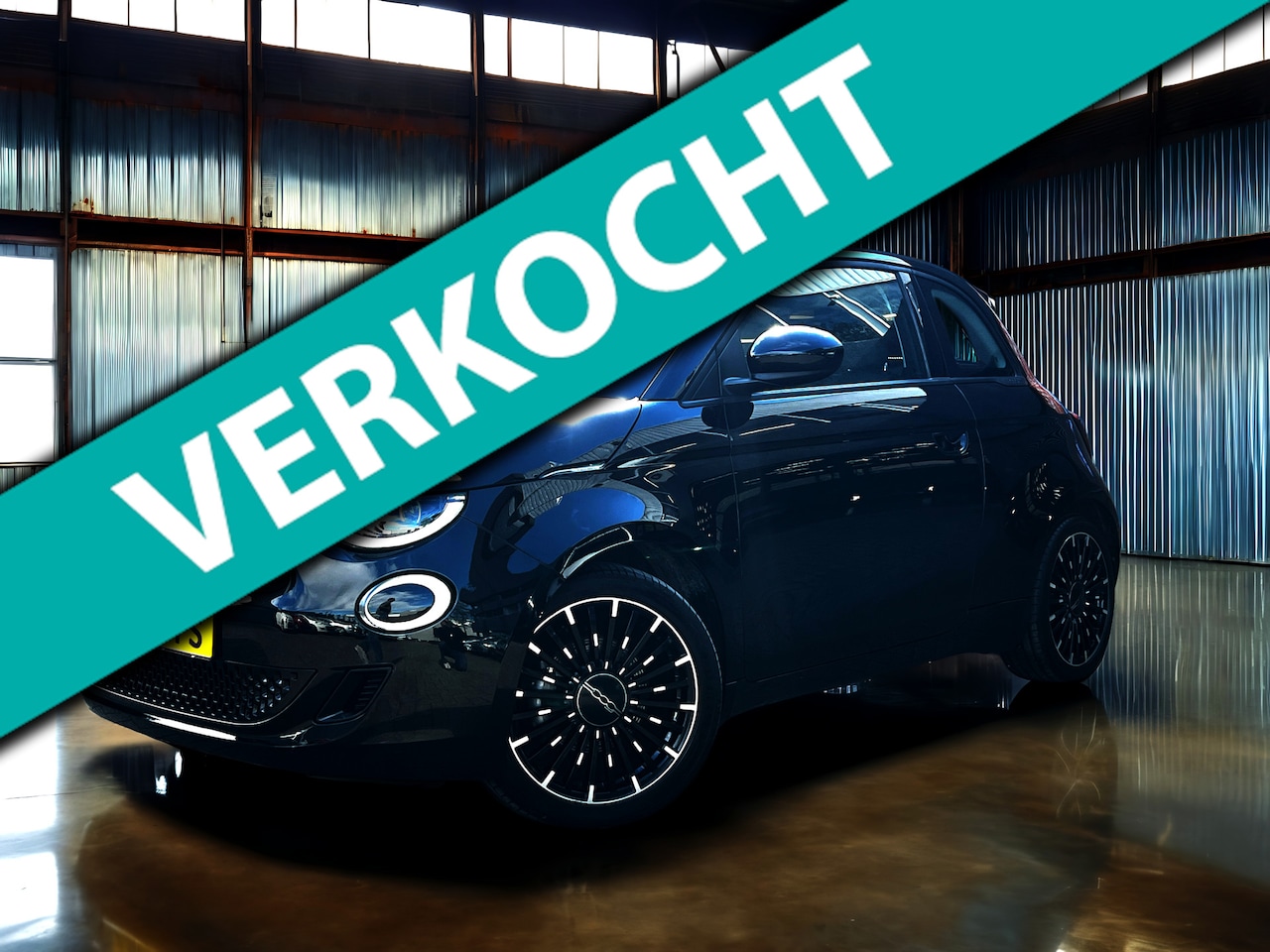 Fiat 500 - Icon 42 kWh Panoramadak_Zeer nette auto - AutoWereld.nl