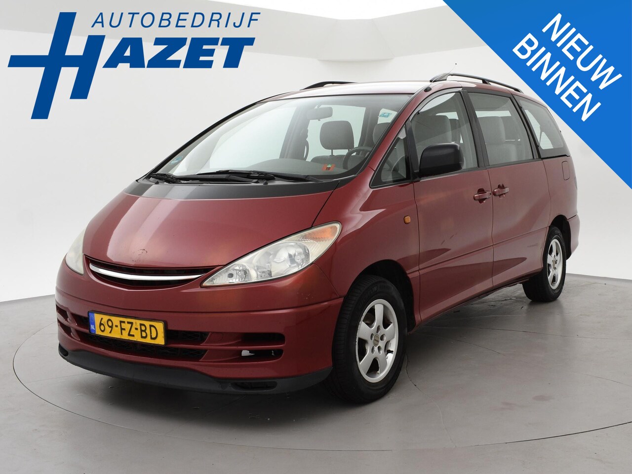 Toyota Previa - 2.4-16V VVT-i 156 PK 7-PERS LUNA *MOTOR DEFECT* + TREKHAAK | AIRCO | LMV - AutoWereld.nl