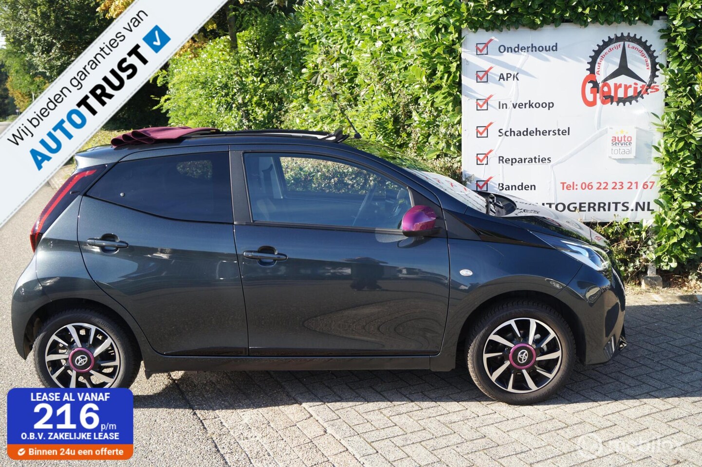 Toyota Aygo - 1.0 VVT-i x-clusiv cabrio 8000 km - AutoWereld.nl