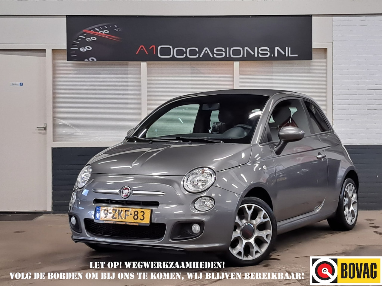 Fiat 500 C - 0.9 TwinAir Turbo 500S 0.9 TwinAir Turbo 500S - AutoWereld.nl