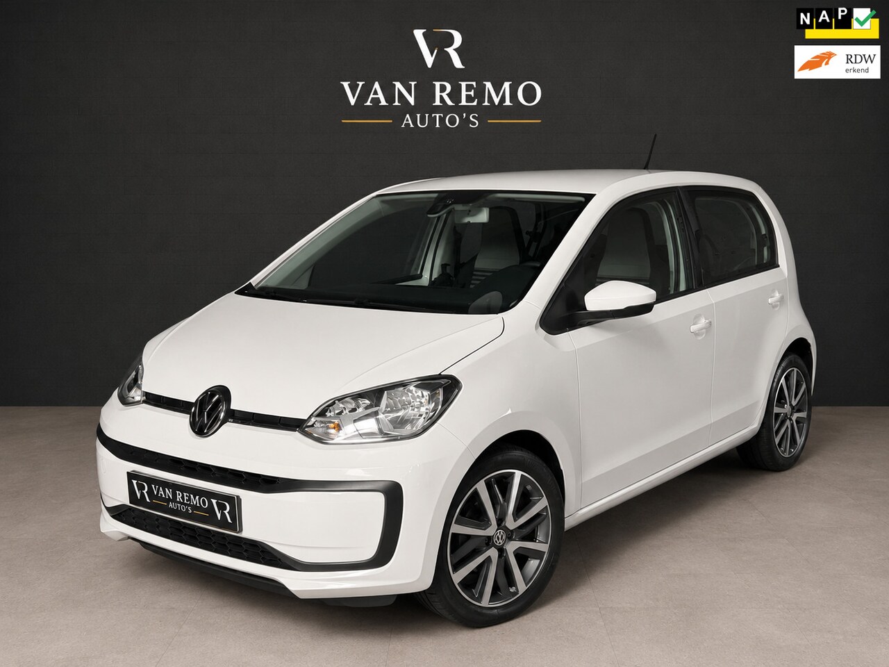 Volkswagen Up! - 1.0 BMT move up! Airco|BT Audio|Pdc|5drs|2018|Orig NL! - AutoWereld.nl