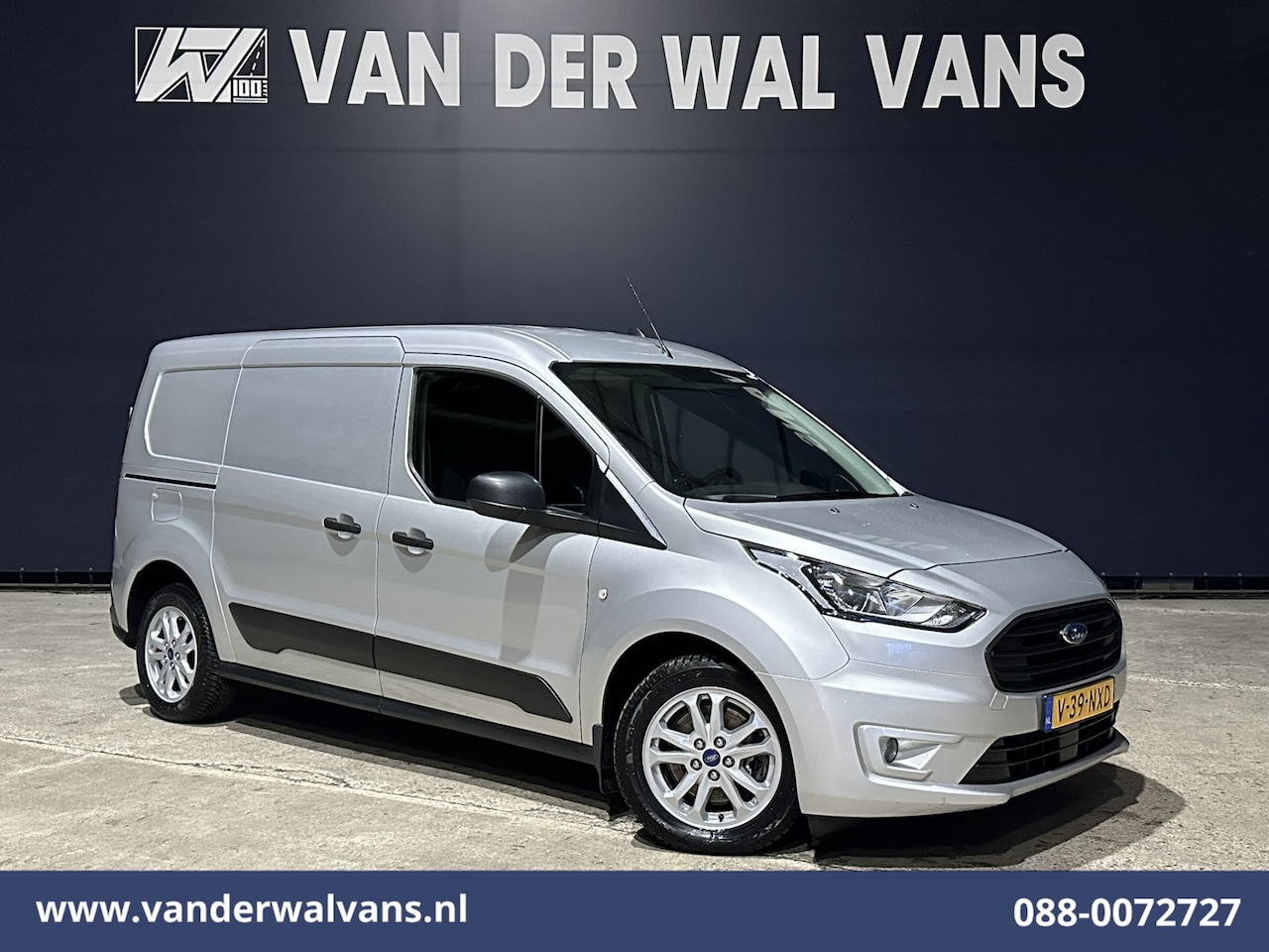 Ford Transit Connect - 1.5 EcoBlue 100pk L2H1 Euro6 Airco | Camera | Navigatie | Trekhaak | LM velgen Parkeersens - AutoWereld.nl
