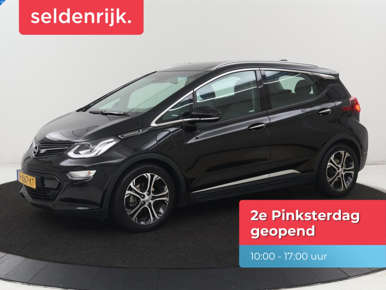 Opel Ampera-e - Executive 60 kWh | 71.200km NAP | Leder | Stoelverwarming | Carplay | Camera | Xenon | Ach - AutoWereld.nl