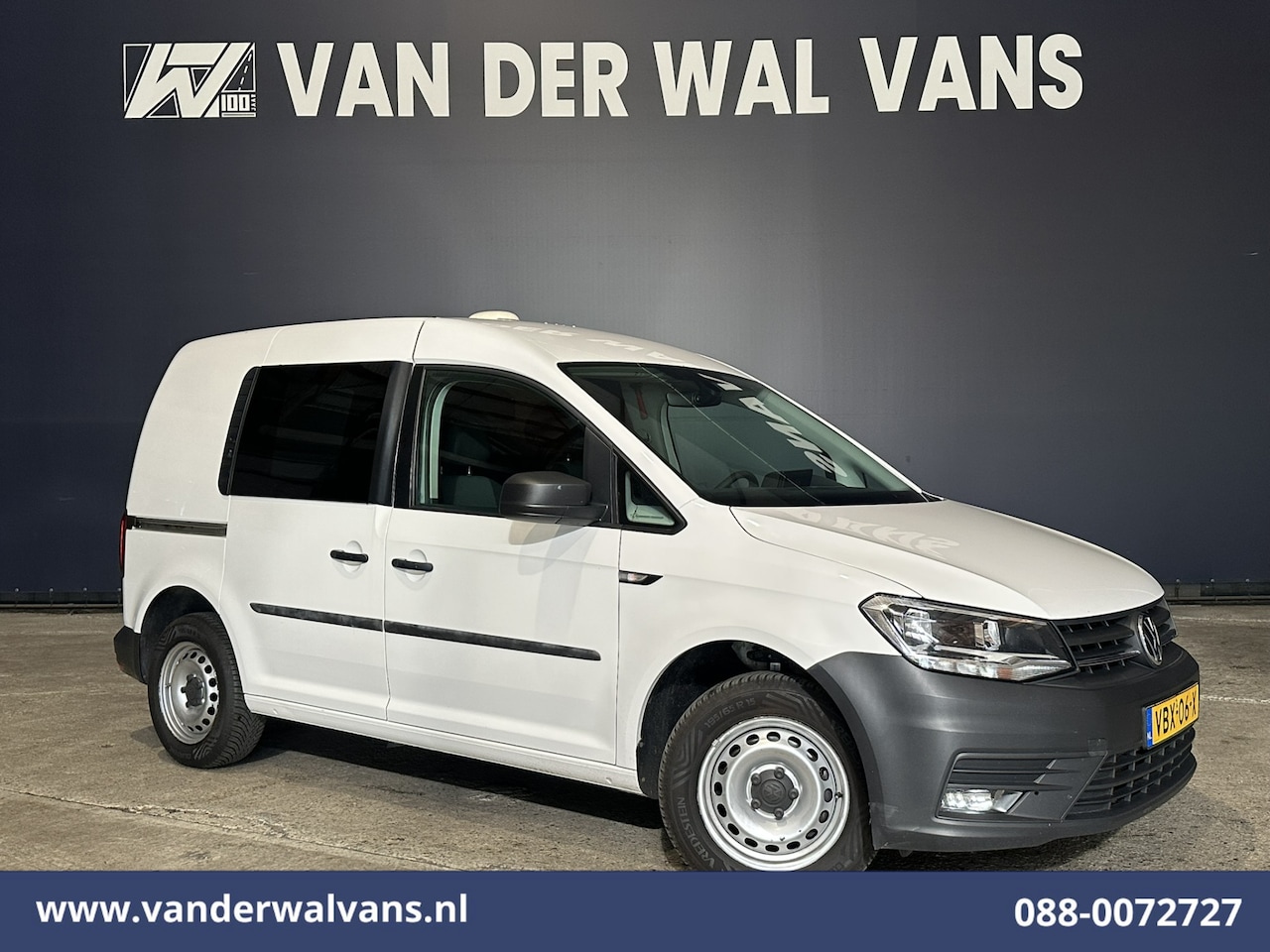 Volkswagen Caddy - 2.0 TDI L1H1 Euro6 Airco | Camera | Cruisecontrol | Trekhaak Verwarmde Voorruit, Zijdeur, - AutoWereld.nl