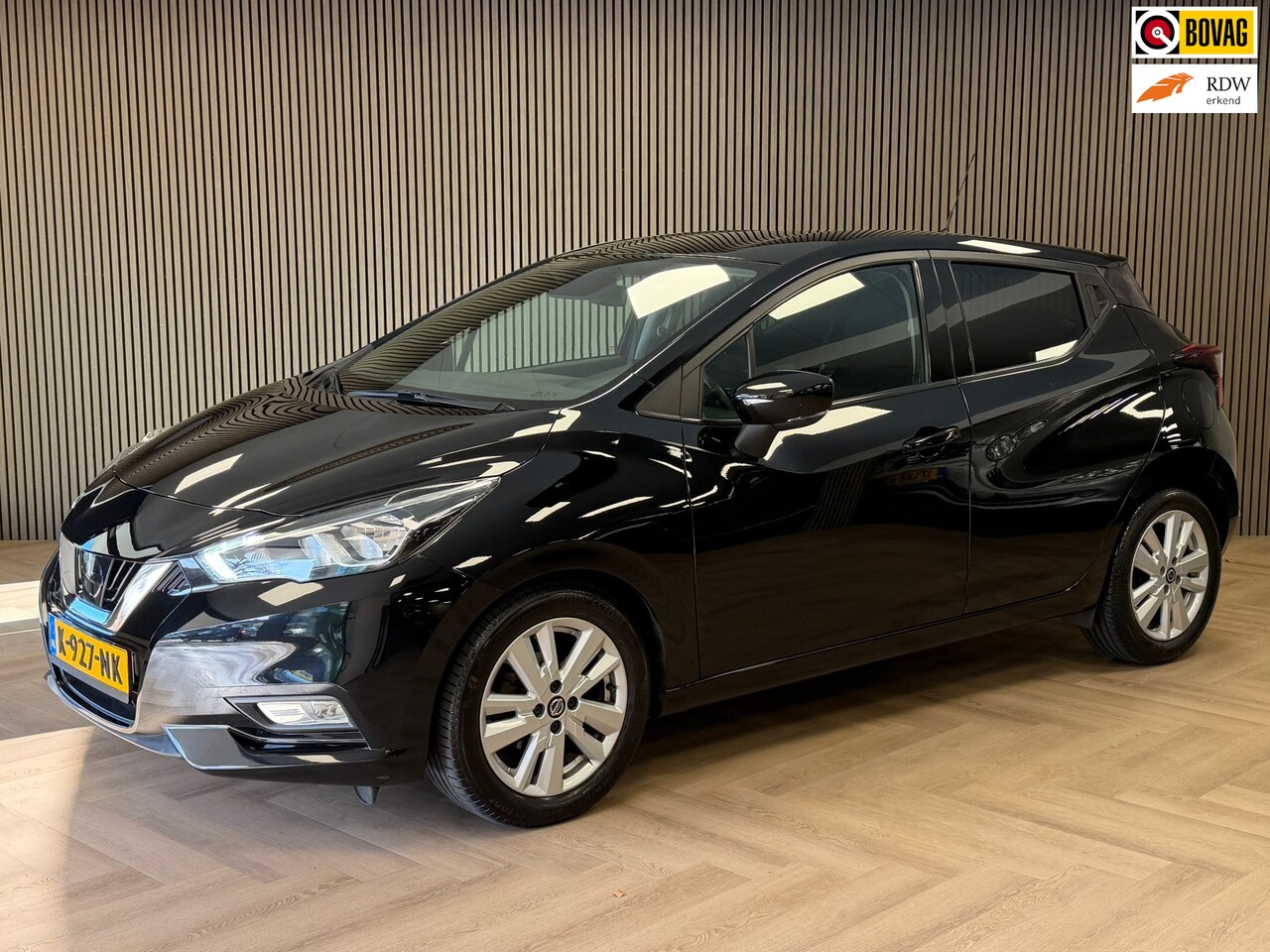 Nissan Micra - 1.0 IG-T Tekna CRUISE CONTROL CAMERA PDC ACHTER NAVI ELEK RAMEN ELEK SPIEGELS DAB+ - AutoWereld.nl