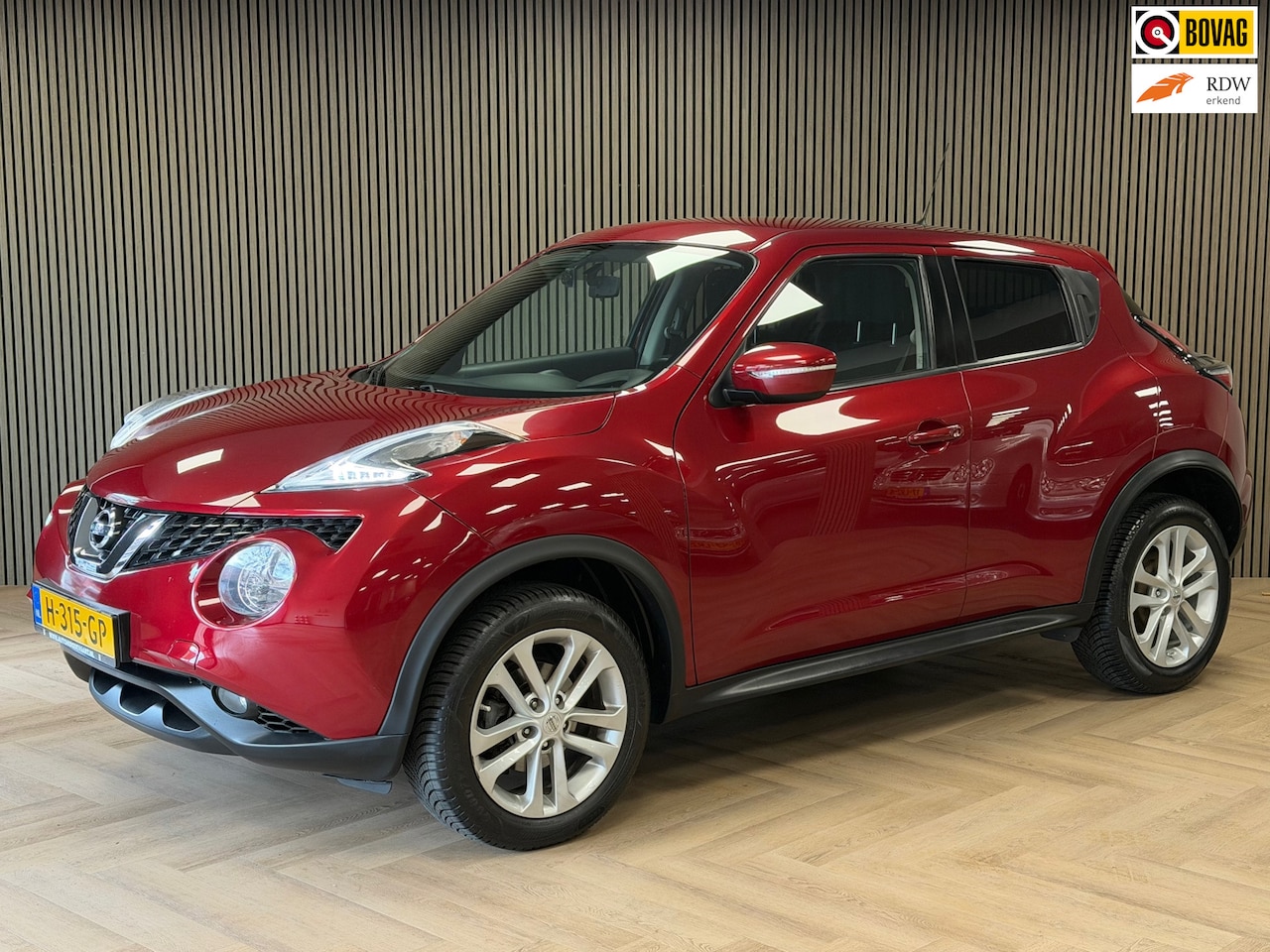 Nissan Juke - 1.2 DIG-T S/S Acenta APPLE CARPLAY CAMERA DASHCAM START/STOP AIRCO CRUISE - AutoWereld.nl