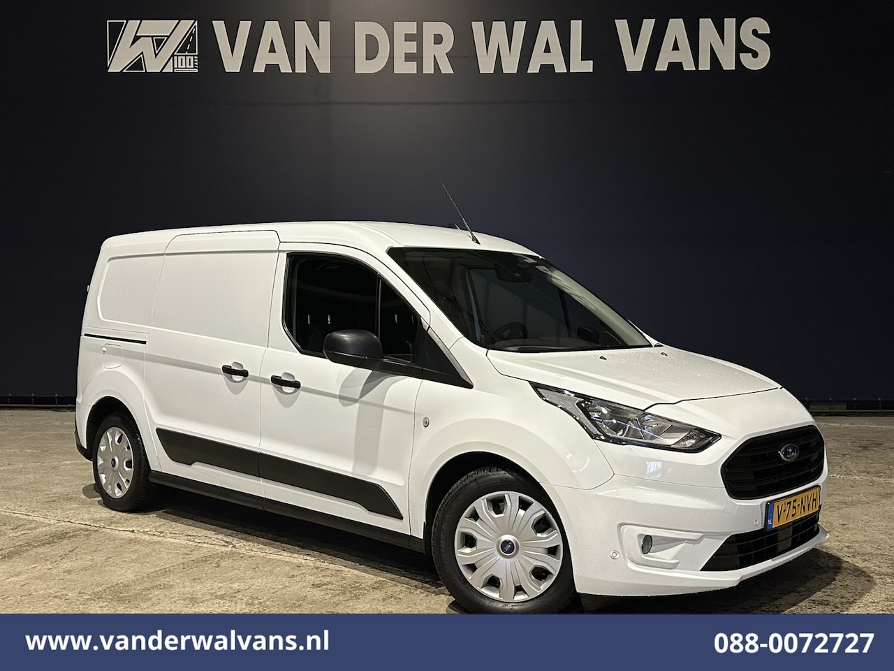 Ford Transit Connect - 2.0 TDCI 120pk L2H1 Euro6 Airco | Camera | Navigatie | Android Auto | Stoelverwarming Verw - AutoWereld.nl