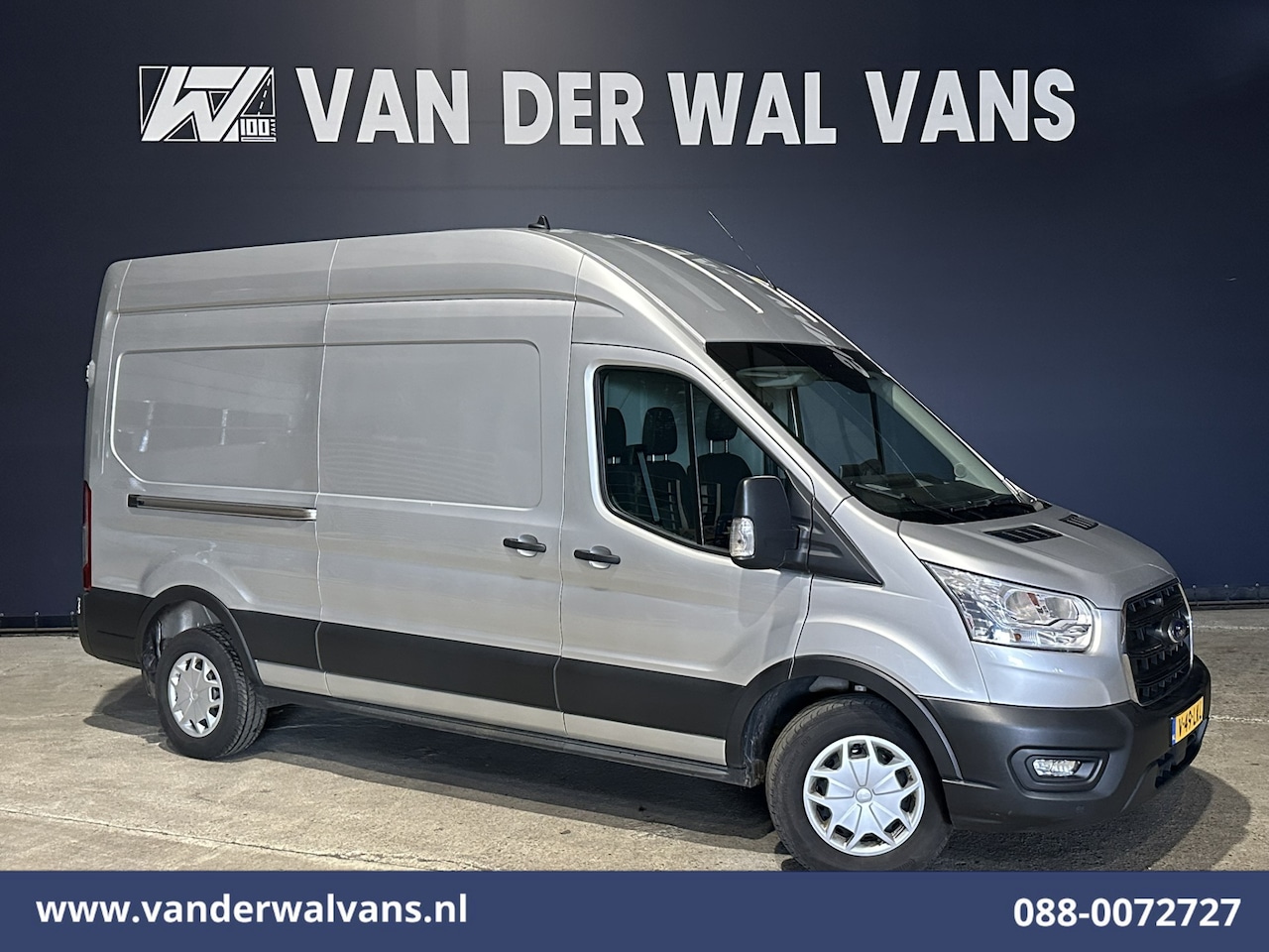 Ford Transit - 2.0 TDCI 170pk L3H3 Euro6 Airco | Navigatie | 2500kg Trekhaak | Cruisecontrol Verwarmde vo - AutoWereld.nl