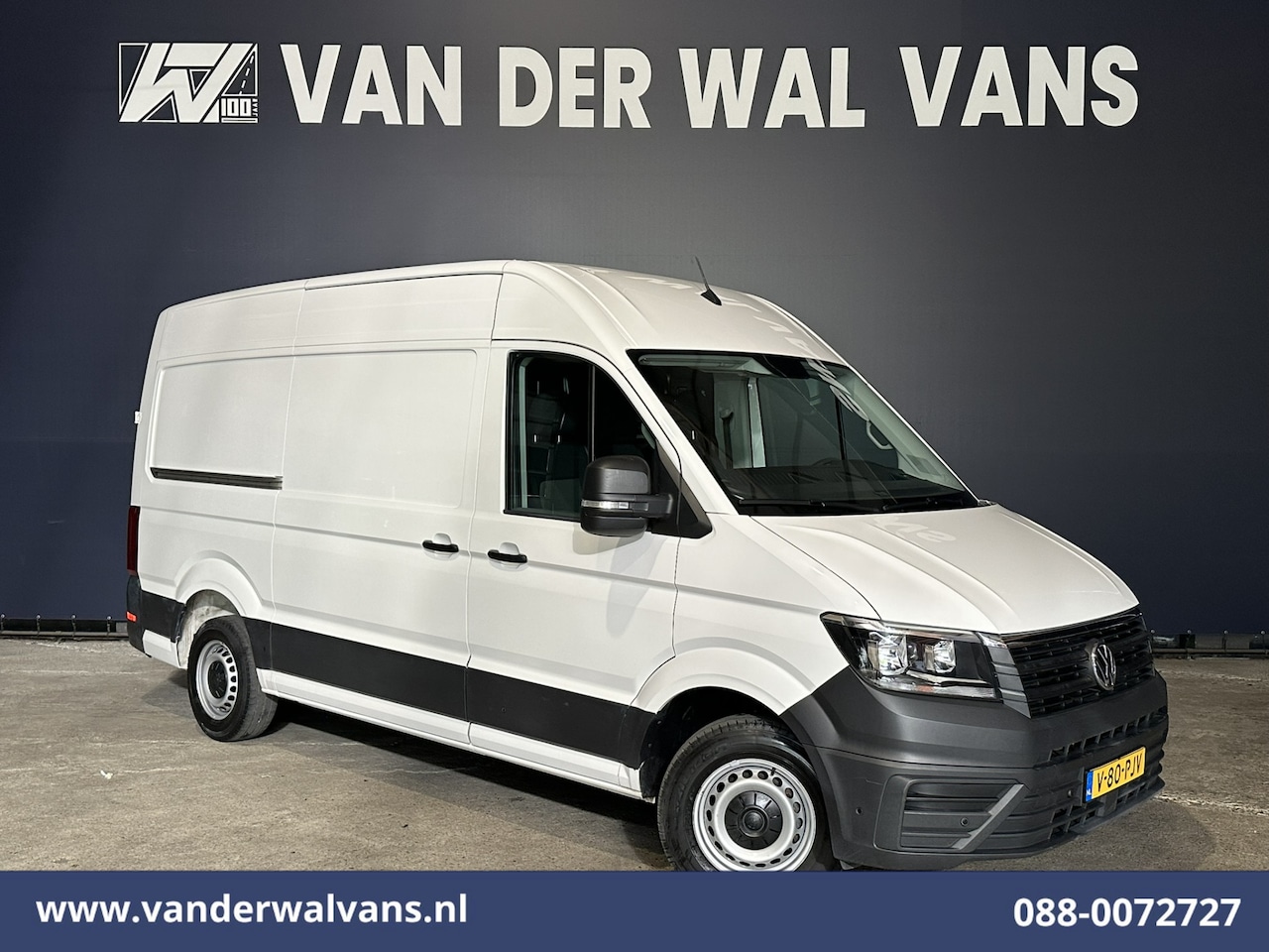 Volkswagen Crafter - 2.0 TDI L3H3 L2H2 Euro6 Airco | Apple Carplay | Android Auto | Parkeersensoren Bijrijdersb - AutoWereld.nl