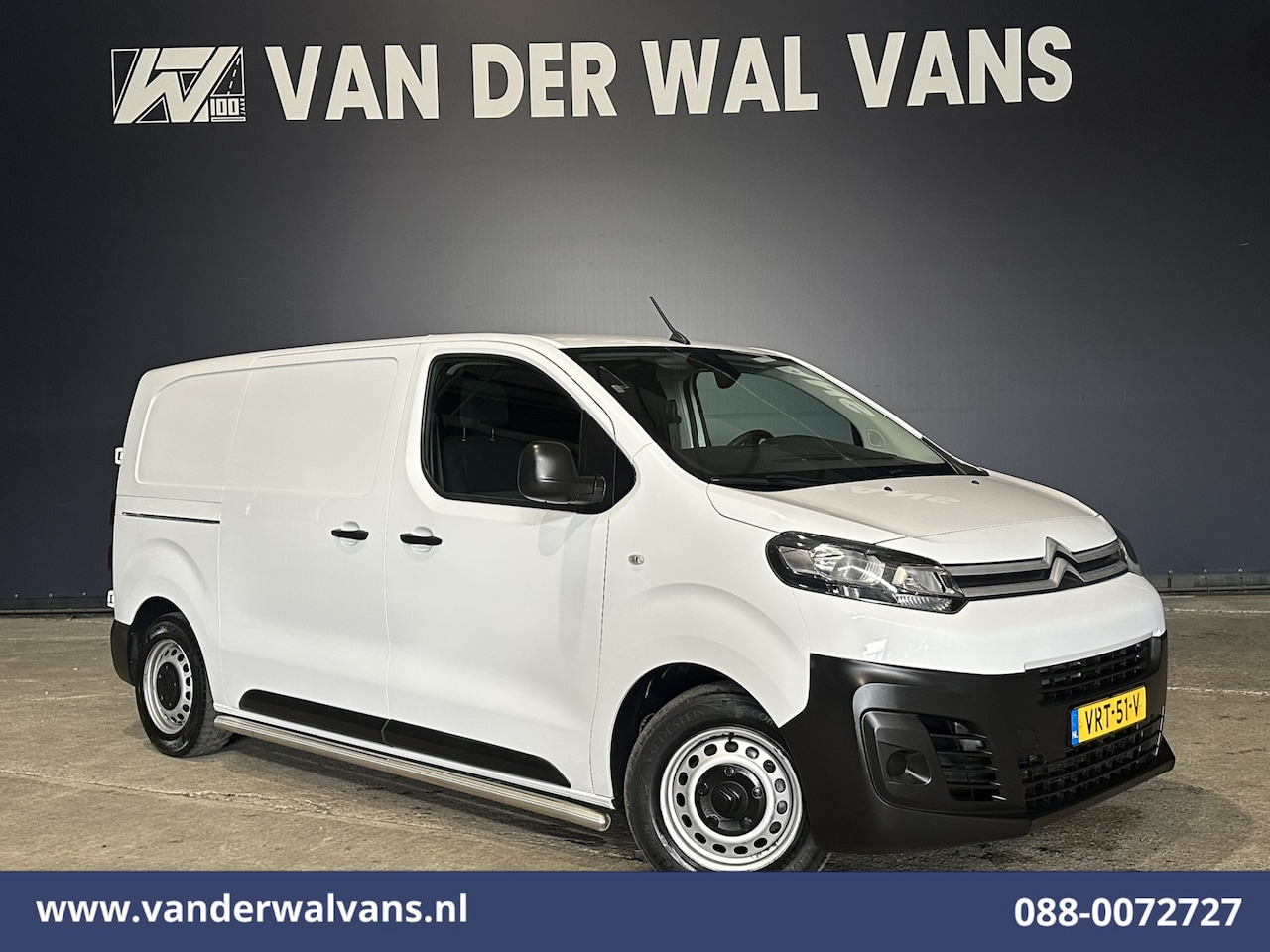 Citroën Jumpy - 1.5 BlueHDI 102pk L2H1 Euro6 Airco | Camera | Cruisecontrol | Trekhaak | Sidebars Parkeers - AutoWereld.nl