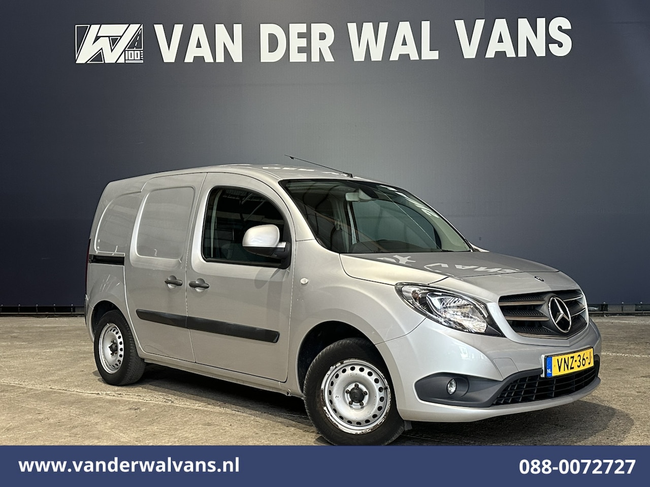 Mercedes-Benz Citan - 109 CDI 90pk L1H1 Euro6 Airco | Cruisecontrol | Trekhaak Zijdeur - AutoWereld.nl