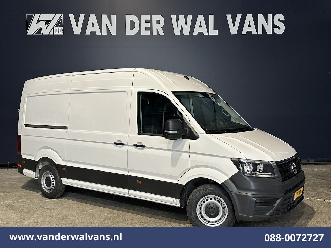 Volkswagen Crafter - 2.0 TDI 141pk L3H3 L2H2 Euro6 Airco | Camera | Apple Carplay | Cruisecontrol Android Auto - AutoWereld.nl
