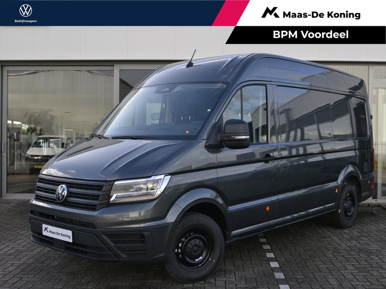 Volkswagen Crafter - Bedrijfswagens 35 Trendline 2.0 TDI 140pk L3H3 · Trekhaak · Alarm · Tussenschot · Camera · - AutoWereld.nl