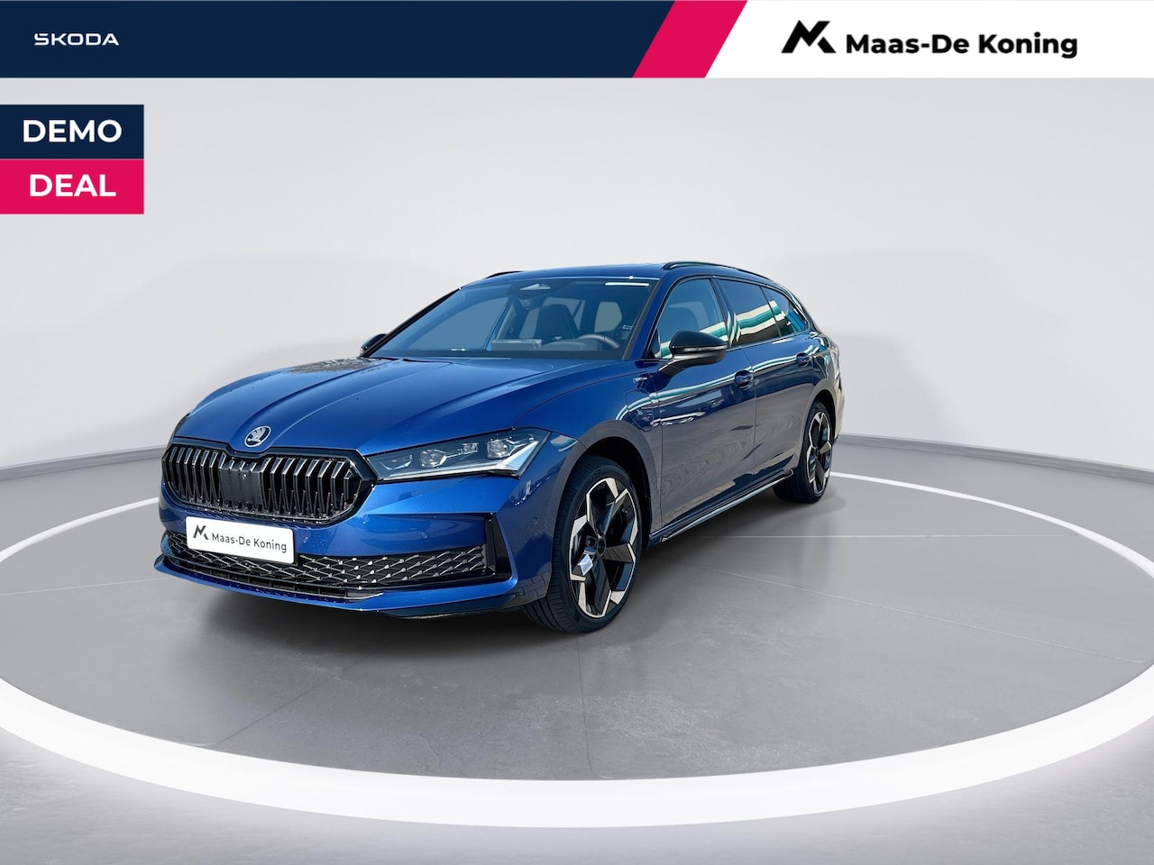 Skoda Superb Combi - Sportline Business 1.5 TSI PHEV 150 kW / 204 PK Combi | Metallic Lak | 19'' lichtmetalen v - AutoWereld.nl