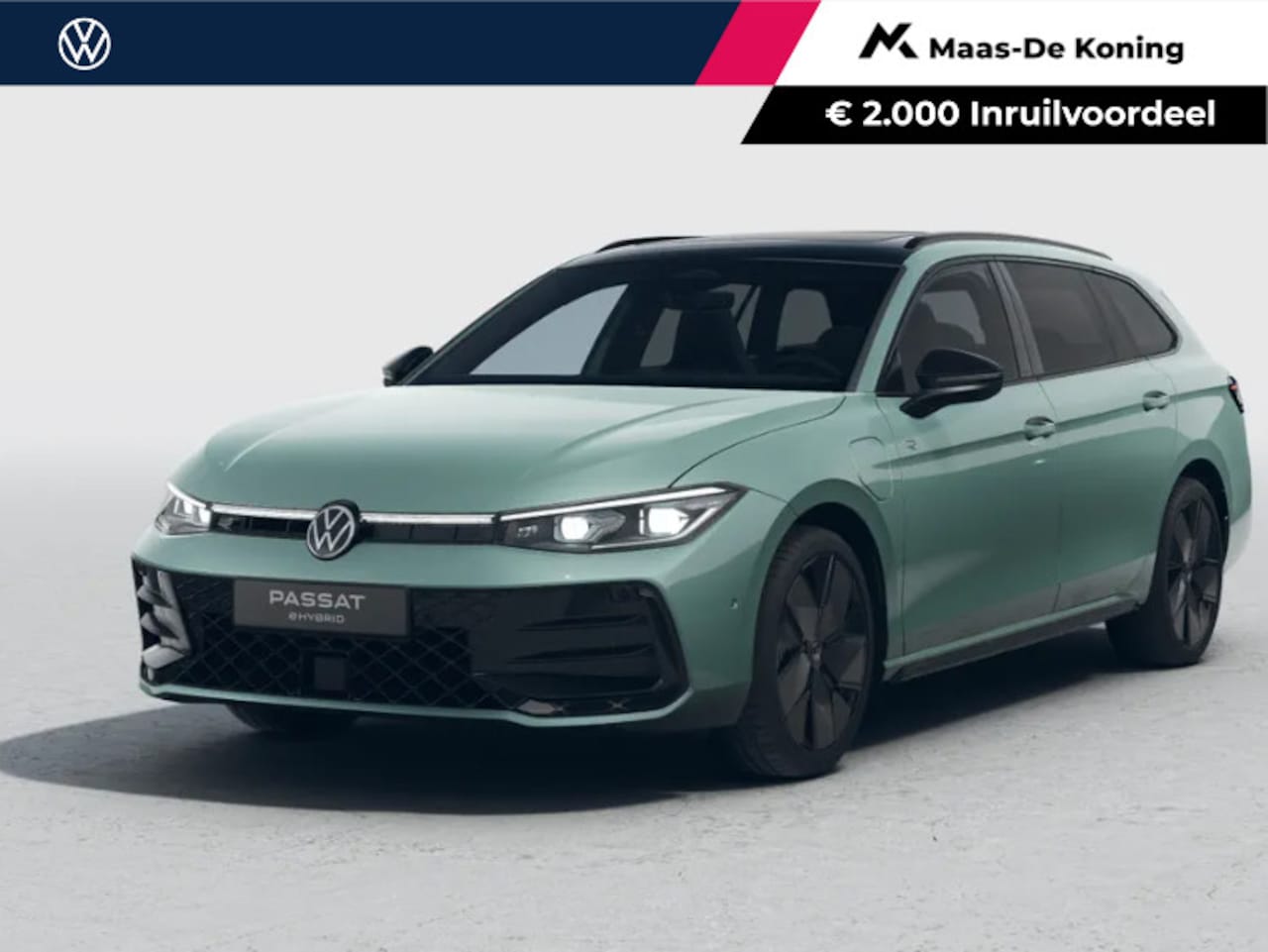 Volkswagen Passat Variant - R-Line Edition 1.5 eHybrid 204 PK 6 DSG · Draadloze telefoonlader · Achteruitrijcamera · S - AutoWereld.nl