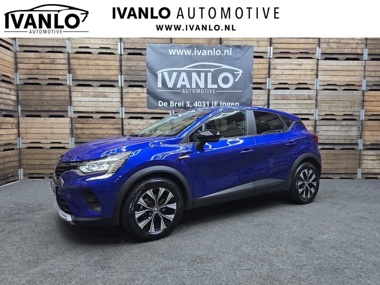 Renault Captur - 1.6 E-Tech Hybrid 145 Limited Navigatie Clima Cruise LED LM 98.3 SOH - AutoWereld.nl