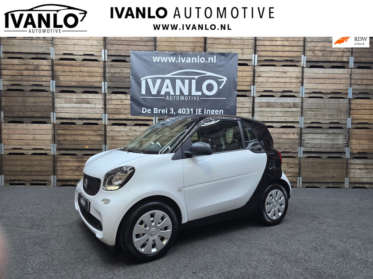 Smart Fortwo - 1.0 Pure Cool & Audio MF Stuur Bluetooth - AutoWereld.nl
