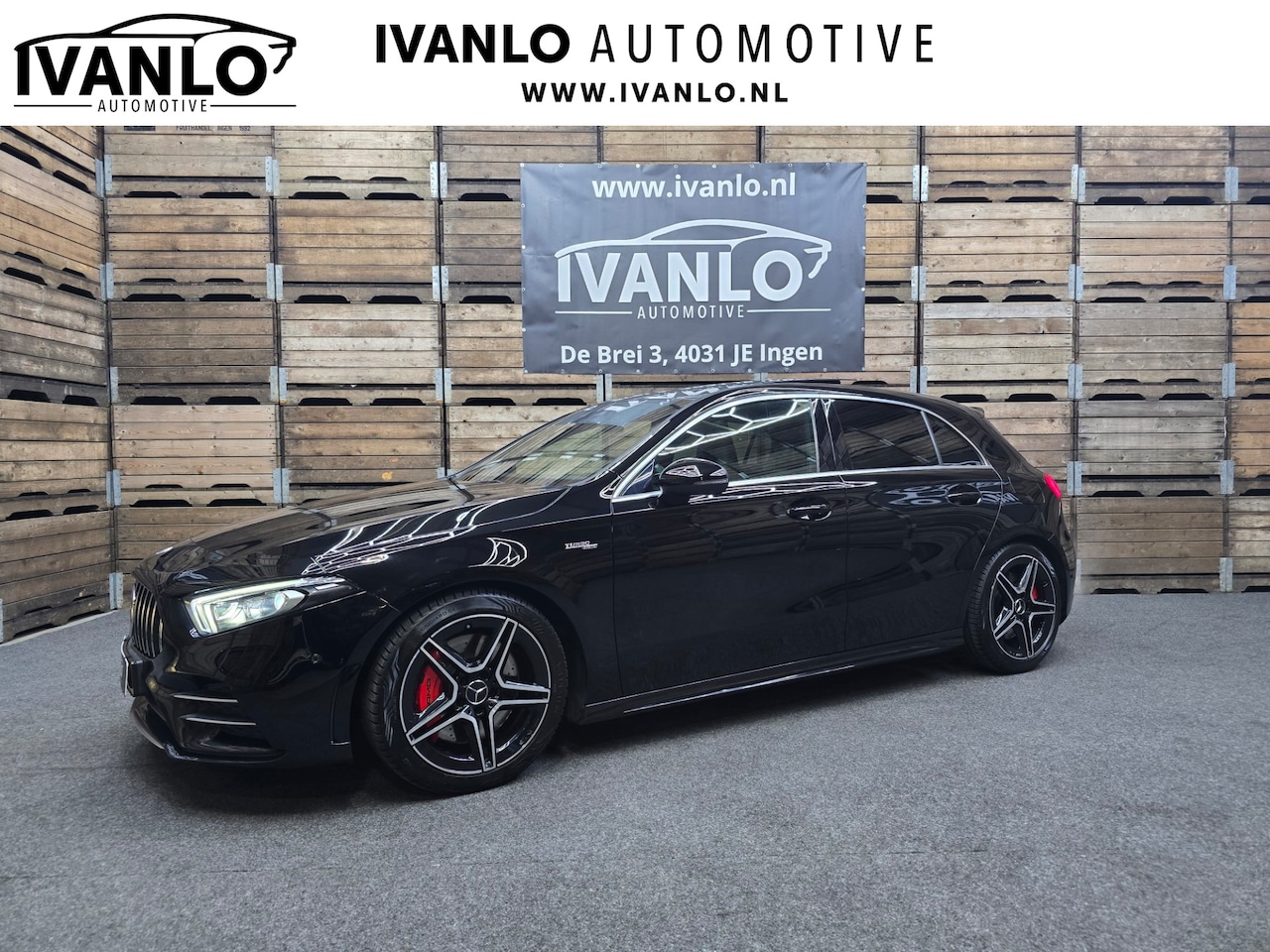 Mercedes-Benz A-klasse - AMG 35 4MATIC Premium Pano Sfeer Camera Navi LM Trekhaak - AutoWereld.nl