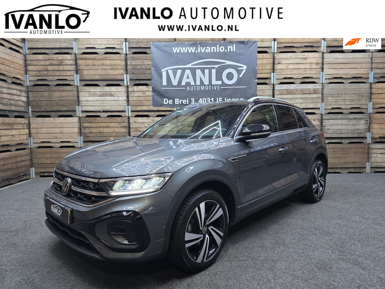 Volkswagen T-Roc - 1.0 TSI R-Line IQ Drive Pakket Navi LED Clima LM - AutoWereld.nl